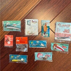 Vintage Old NEW fishing Lures